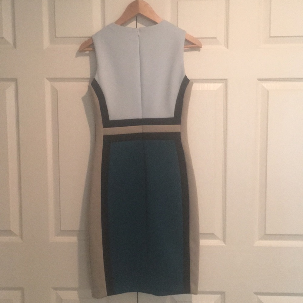 Calvin Klein Color Block Scuba Stretch Dress - image 6